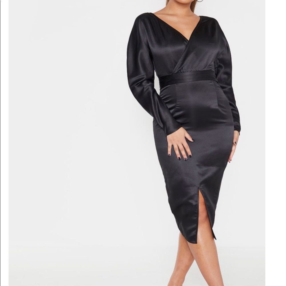 Black Midi Dress